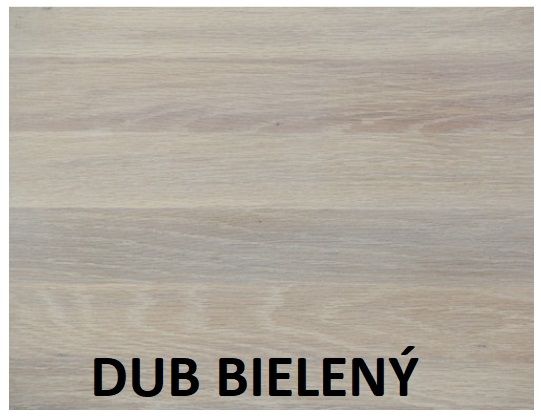 Manželská postel z masivu LK212 dub