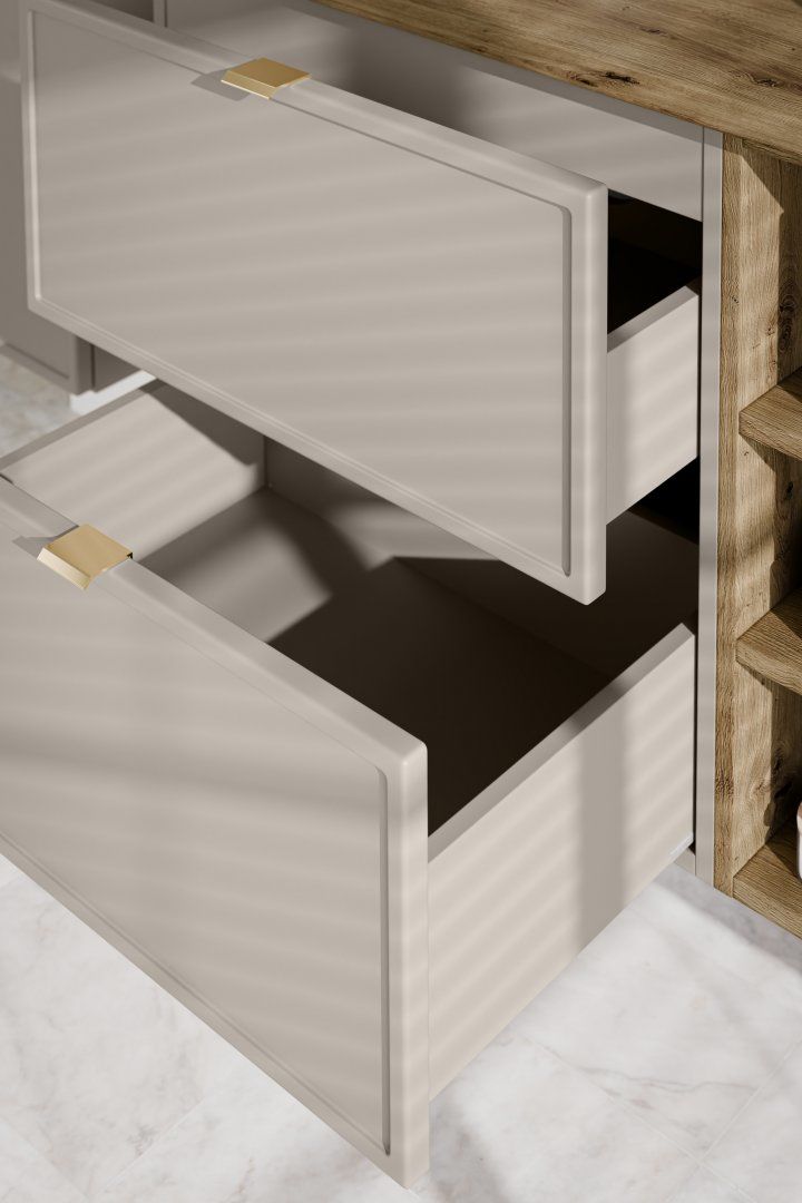 Koupelnová skříňka BELA KAŠMÍR 82-60 - pod umyvadlo 60