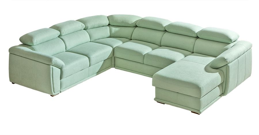 Kožená sedací souprava KADIZ do U 2