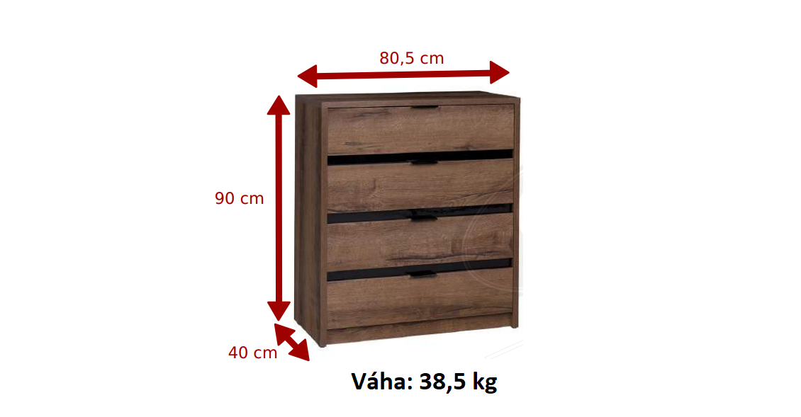 Obývací stěna DANVER III.