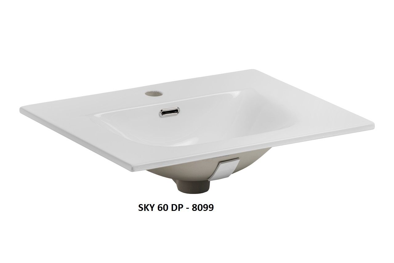 Koupelnová skříňka ARUSA DUB 820 - pod umyvadlo 60