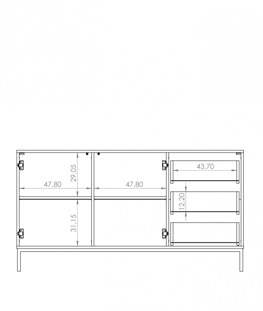 Obývací sestava QUARTY IV