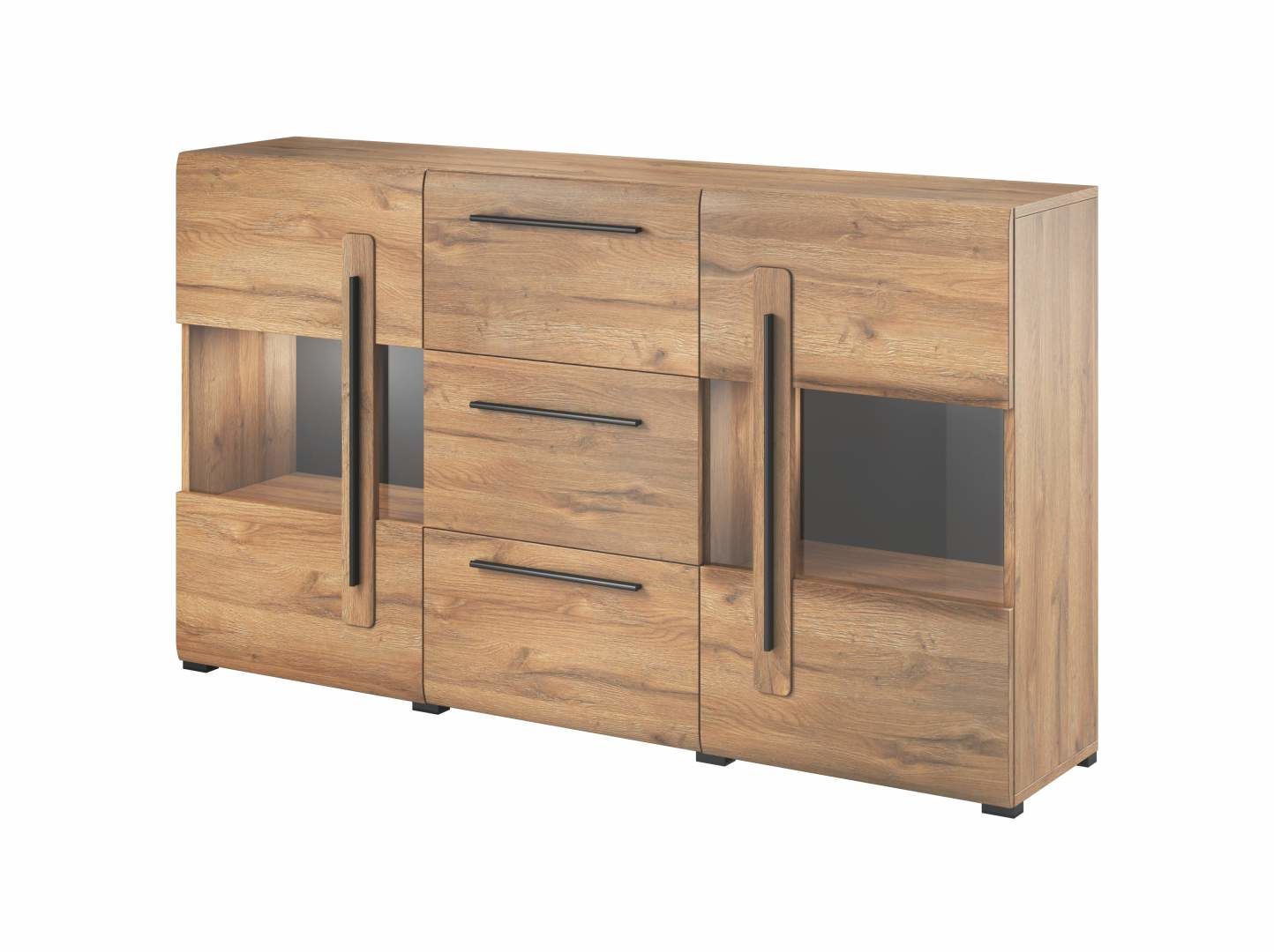 Vitrína II TULSA Dub Grandson