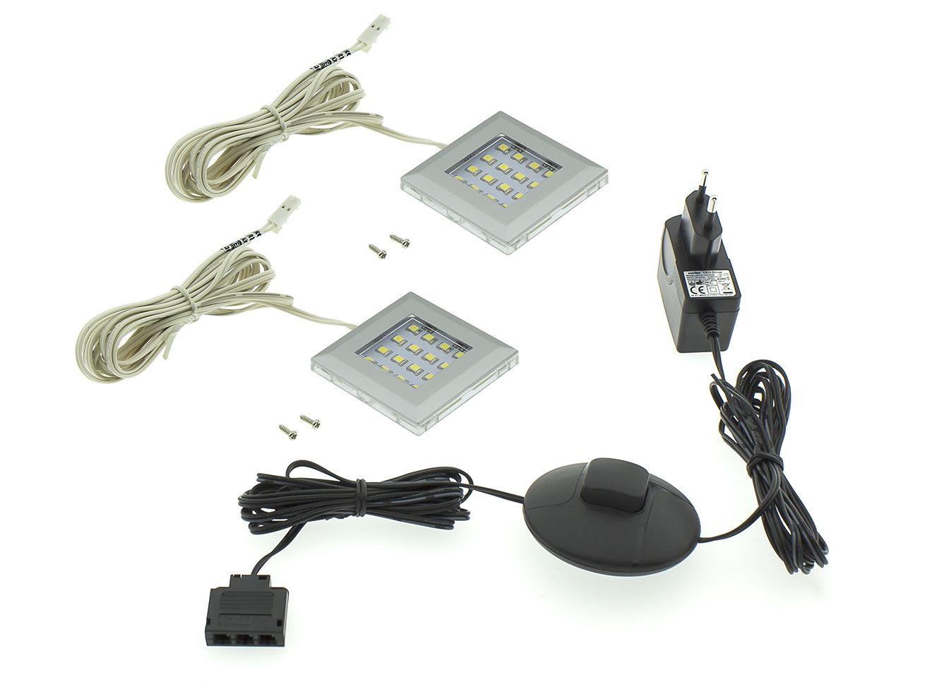 Vitrína II TOLEDO Bílá/ bílý lesk